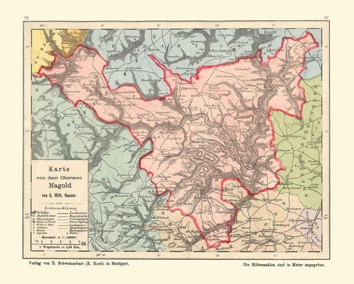 Oberamt nagold bauser - nagold,