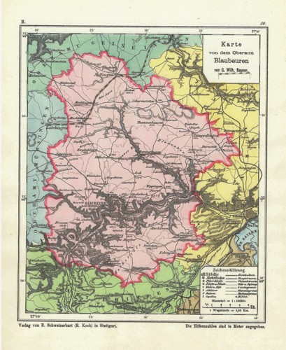 Oberamt blaubeuren bauser - blaubeuren,