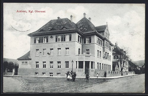 Aalen königliches oberamt - oberamt, an