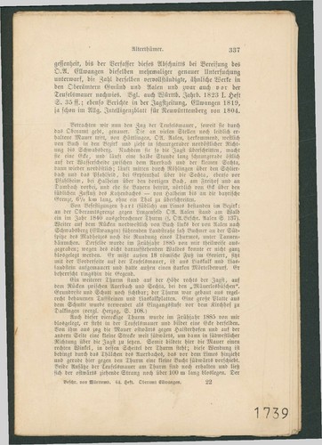 Alterthümer beschr von - beschr.,