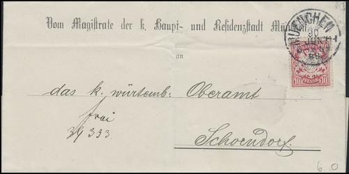 Bayern magistrat der stadt - der,