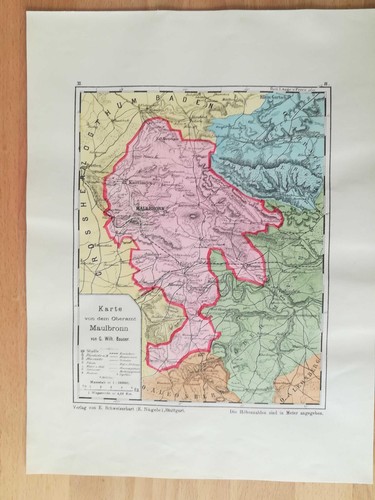 Oberamt maulbronn bauser - maulbronn,