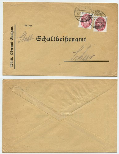 77864 beleg württ oberamt - -,