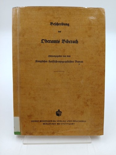 Beschreibung des oberamts - beschreibung,