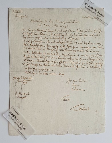 1819 schwarzwald kreis oberamt - 1819,