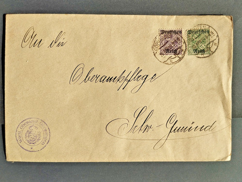 Göppingen 1920 brief v - göppingen,