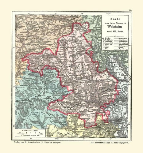 Oberamt welzheim bauser - oberamt,